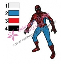 Spiderman Embroidery Design 05